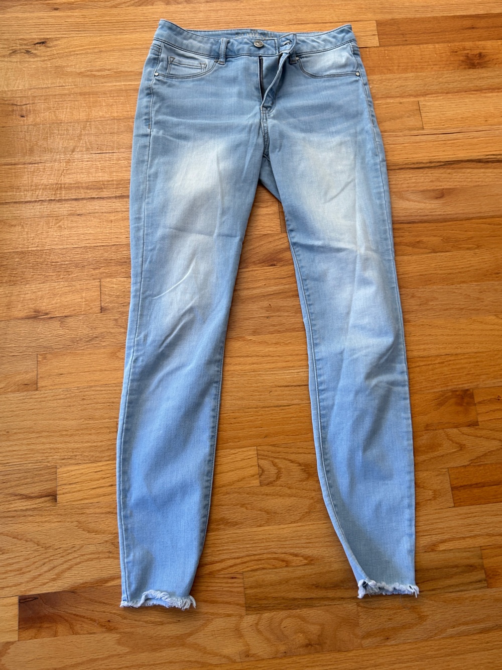 Light Blue Women's Skinny Jeans